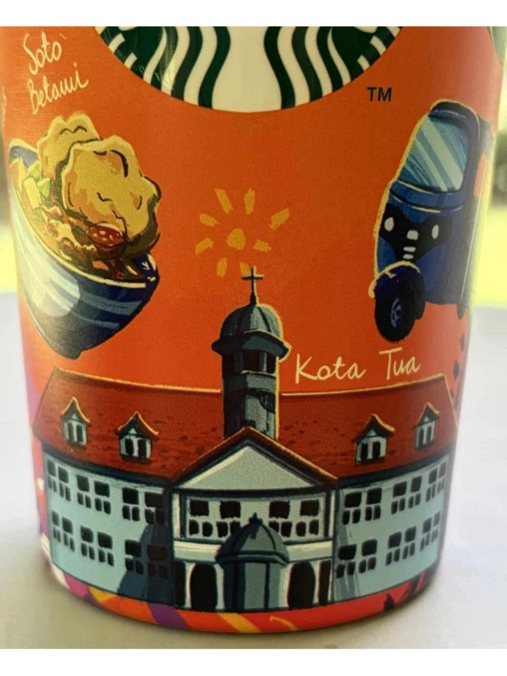 Starbucks City Collection Tumbler - Jakarta Indonesia Coffee Tea Limited Edition